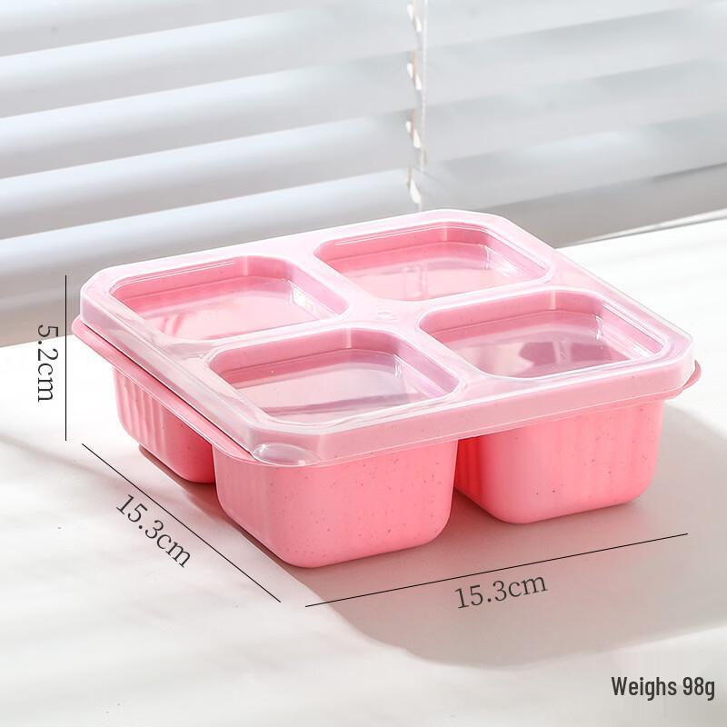 YUNLUAN Wheat Straw Partitioned Bento & Lunch Boxes