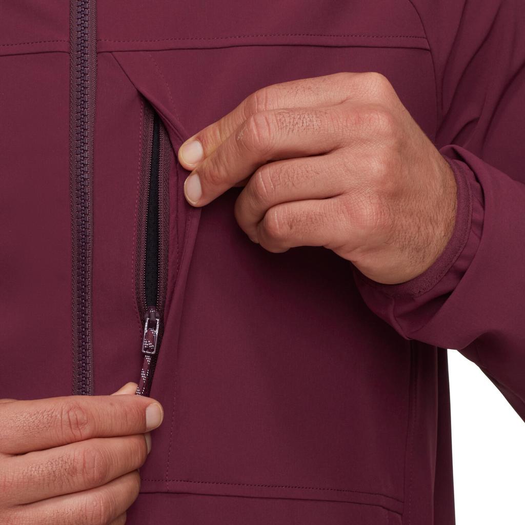 Jacket Mammut Ultimate Comfort Softshell Hooded Jacket Vin