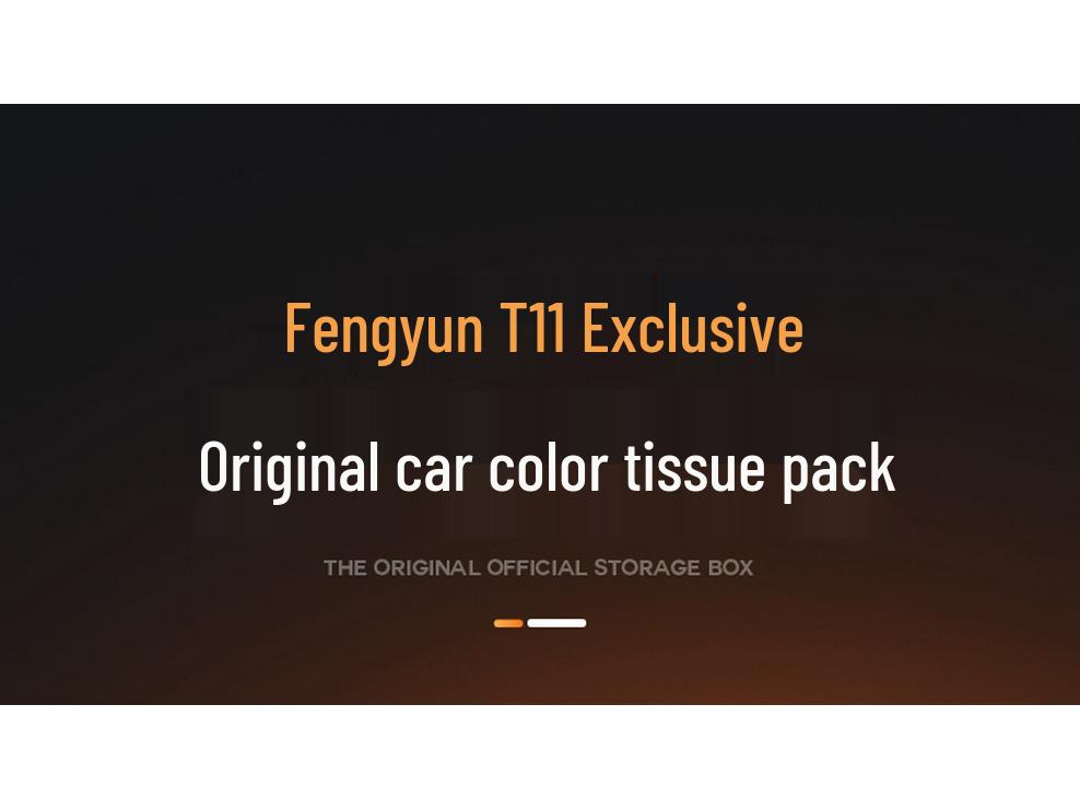 Fengyun T11 Car Tissue Box - 25 Styles for Seat Hanging & Center Console