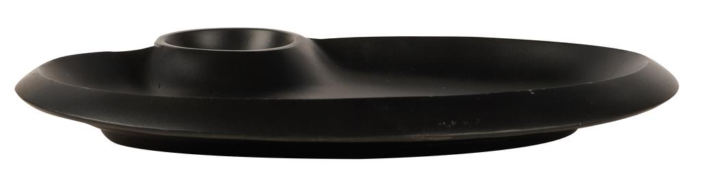 Trifri Serving Plate Appetizer Chip Dip Platter Restaurantware Handle Tray Snack Dessert Plate Utensil Kitchenware Serving