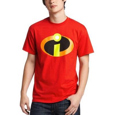 Die Unglaublichen Film Symbol Logo Erwachsenen 100% Baumwolle T-Shirt Herren T-Shirts Oberteil