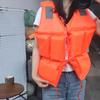 Buoyancy Adults Life Jacket Survival Whistle Foam Life Vest Aid Safety Jacket  Boating Surfing