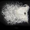 Christmas Halloween Santa Wig & Beard White Beard Wig Grandpa Costume Props  for Adults