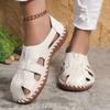 Soft Sole Sandalias Women Summer Flats Comfort Non-slip Loafers Breathable Solid Colour Walking Shoes Sapatenis Feminino Slides