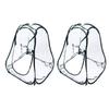 2pcs Mini Greenhouse Pop Up Flower House Folding Plant Greenhouse Rainproof Small Garden Greenhouse