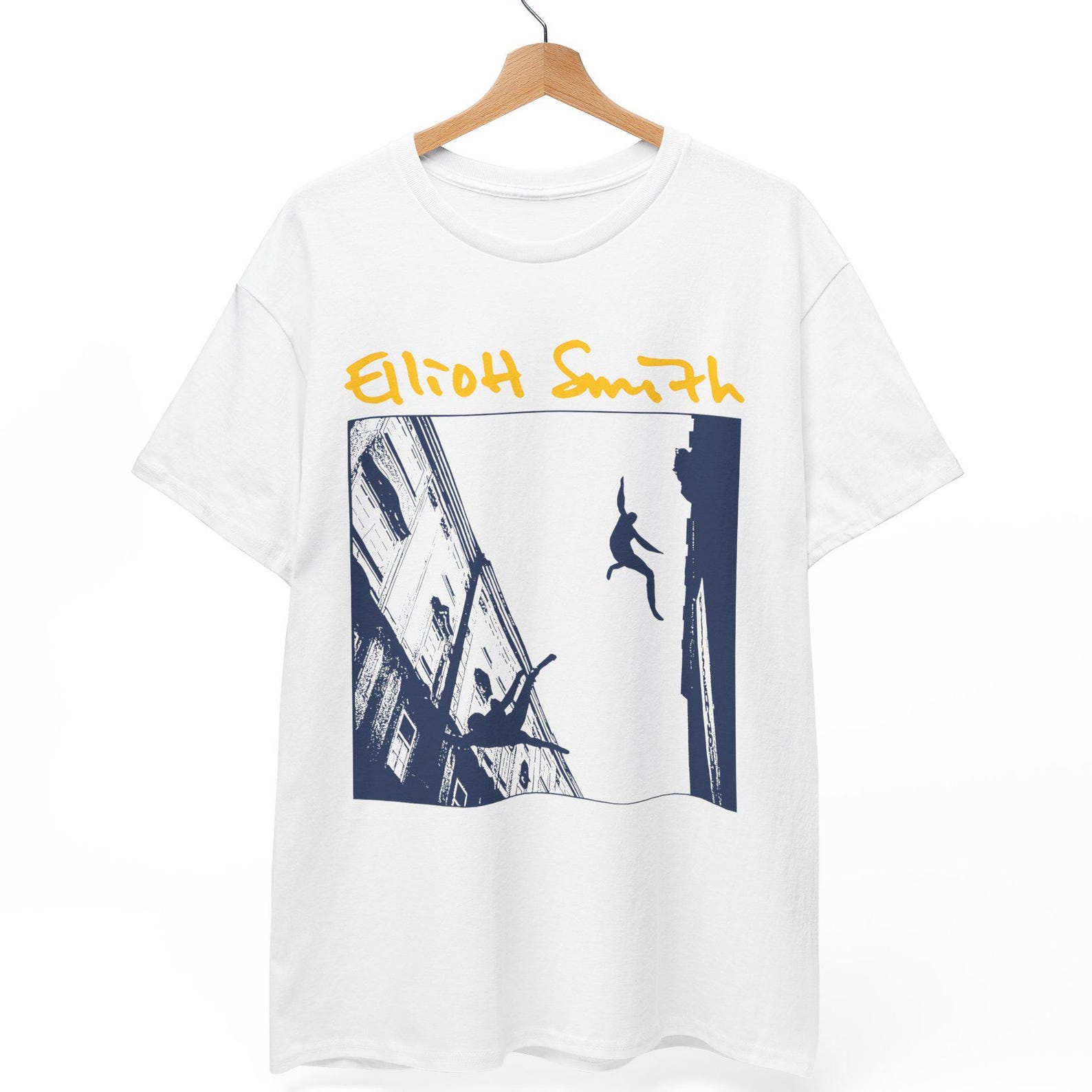 Elliott Smith T-Shirt, Roman Candle Art Tee, 90s Indie Music 2XL
