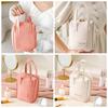 Zipper Makeup Pouch Bag Letter Travel Wash Bag Portable PU Leather Cosmetic Bag  Shopping