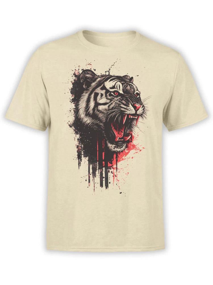 Tiger Tshirt Collection Roaring Fury Tshirt Unisex S