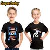 Hot Sale Anime Captain Tsubasa Le Petit Footballer Print Kids T-shirt Baby Boys Girls Clothes Summer Children Cotton T Shirt