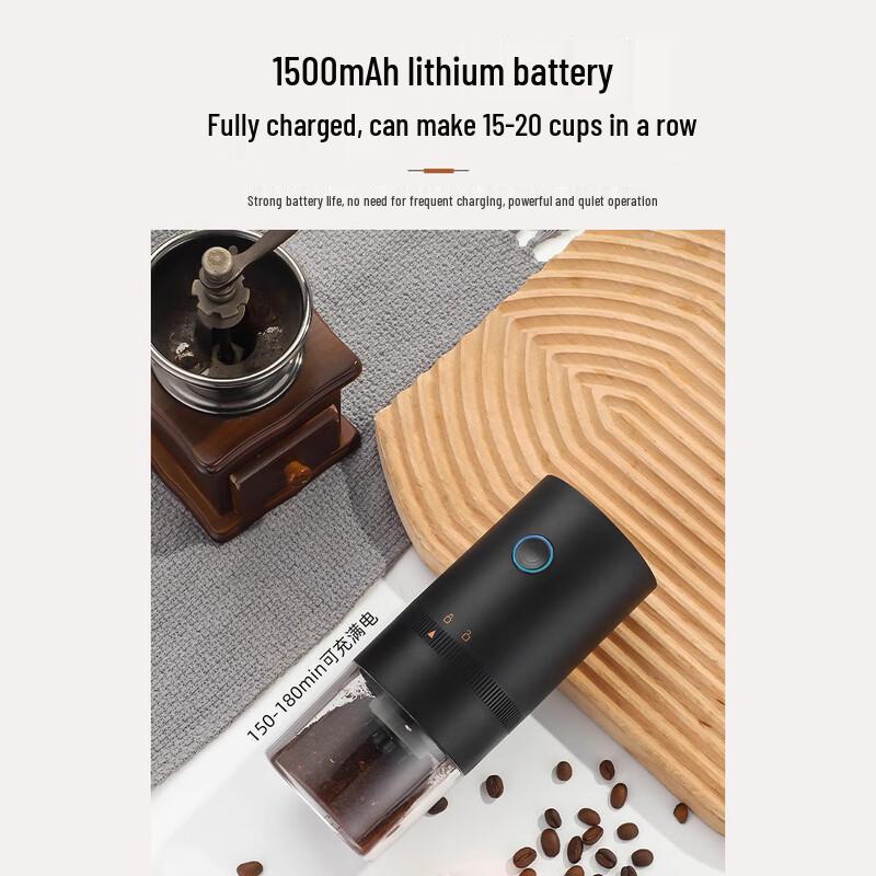 Tragbare elektrische Kaffeemühle