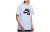 T Shirts Men's Light Blue Crew Neck Moderate Straight Fit DQ1009-548