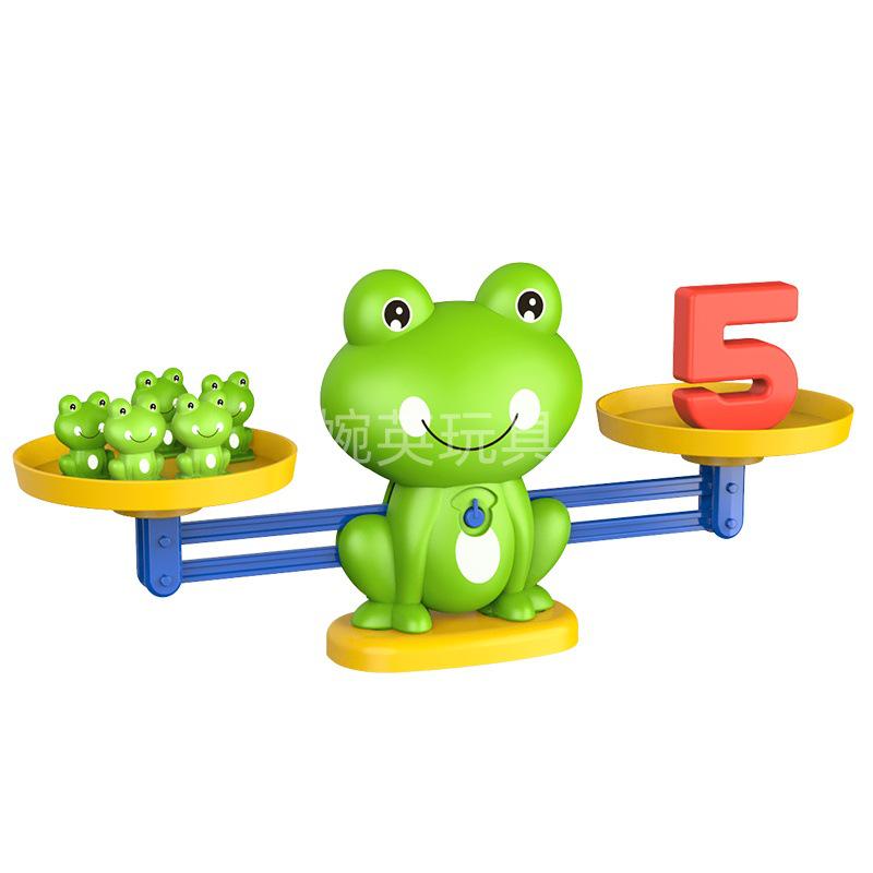 Frog Digital Balance Scale Toy for Kids – Educational Tool for Math and Logic Training