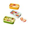 Ice Cube Mold with Sealed Lid 6 Cavity Push-Type Design No Spill Stackable Ice Tray for Pure Odor-Free Easy-Release Reusable
