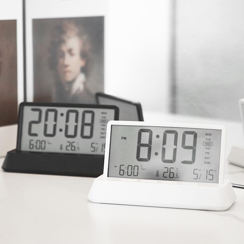 Creative Transparent Multifunctional Electronic Alarm Clock 2301