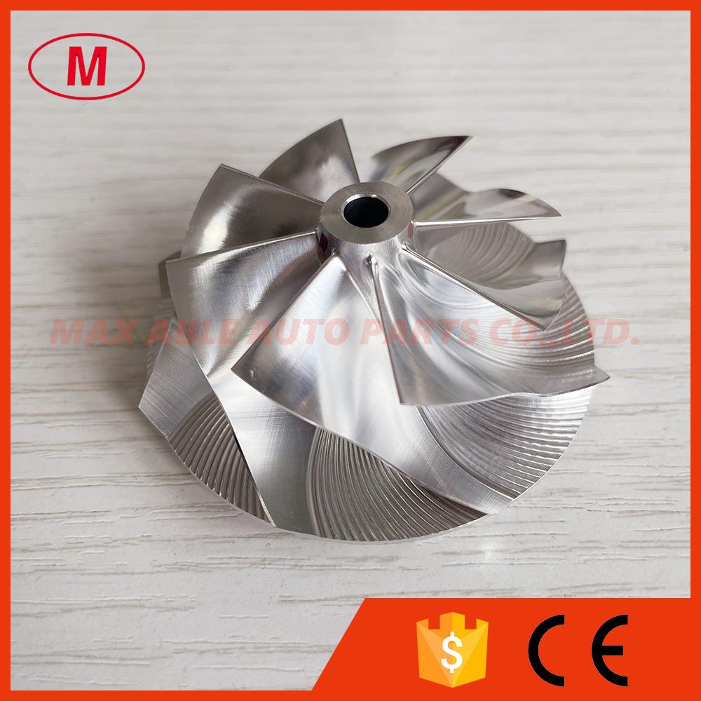 GT15-25 47.00/60.00mm 8+0 Blades High Performance Turbo Aluminum 2618/billet Compressor Wheel