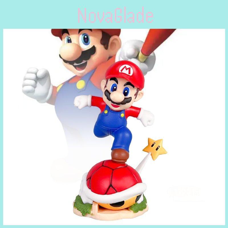 Pvc Anime Figuur Super Mario Rennen Mario Pokmon Klein Model Bureau Decoratie
