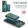 DG.MING M6 Series For Samsung Galaxy S25 Ultra Case Magnetic Wallet PU+PC+TPU Phone Cover