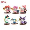 Sanrio Kuromi Pvc Gashapon Toy With Collectible Design For Kids And Fans