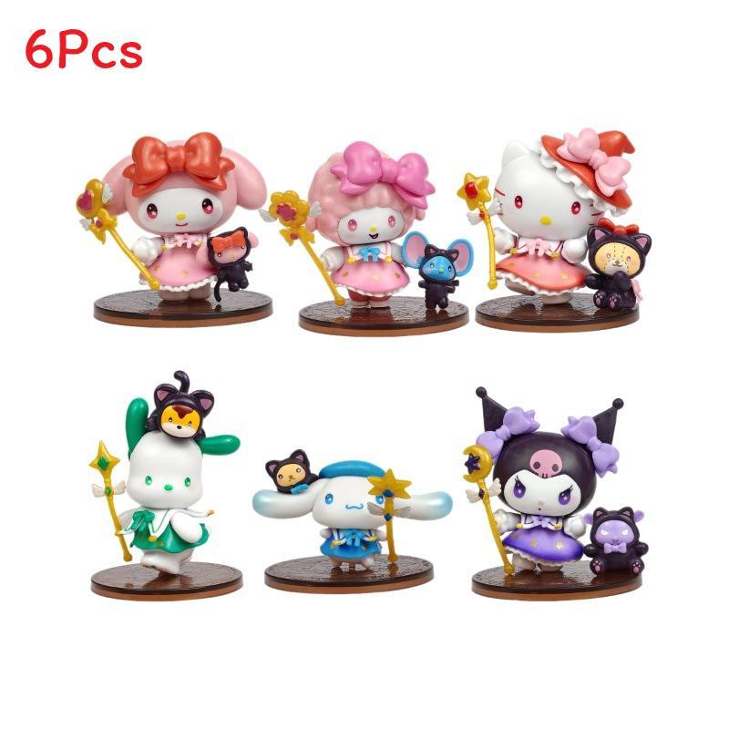 Sanrio Kuromi Pvc Gashapon Toy With Collectible Design For Kids And Fans