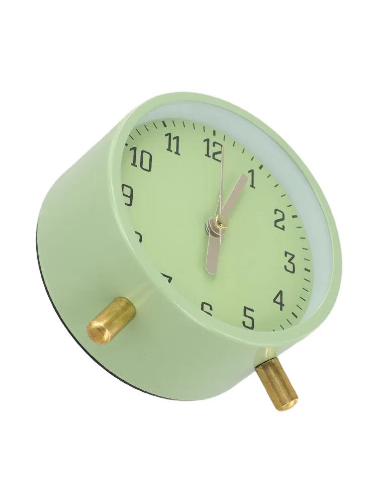 Bedside Clock User-Friendly Controls Electronic Clock Light Sleepers Minimalist Home Decor Peaceful Environment Compact Size