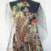 Fashion Large Sequined Embroidery Patches DIY 130X60CM Phoenix Birds Applique Sewing On Patches Dress DIY Crafts
