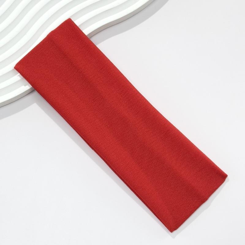 Pure Color Widened 7CM Hairband with High Elasticity, Suitable for Sports, Headscarf, Yoga, Hair Accessory