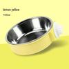 Anti-Tip Hanging Stainless Steel Pet Bowl