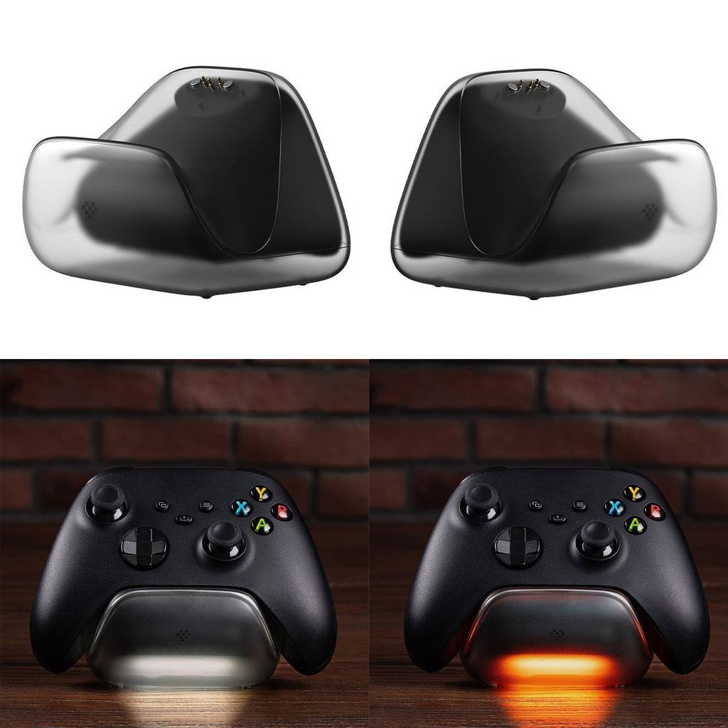 Lightweight Single Handle Charging Dock with Rechargeable Battery Pack Set Charging Station Stand ABS Dock for Xbox