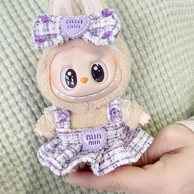 Haine de 17cm Mini Păpușă de Pluș Ținută Accesorii Pentru Coreea Kpop Exo Labubu Idol costum Îmbrăcăminte Cadou Doar haine și fără păpuși