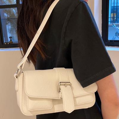 Premium Bag Women'S Versatile Fashion Shoulder Underarm Bag Women'S Baguette Bag