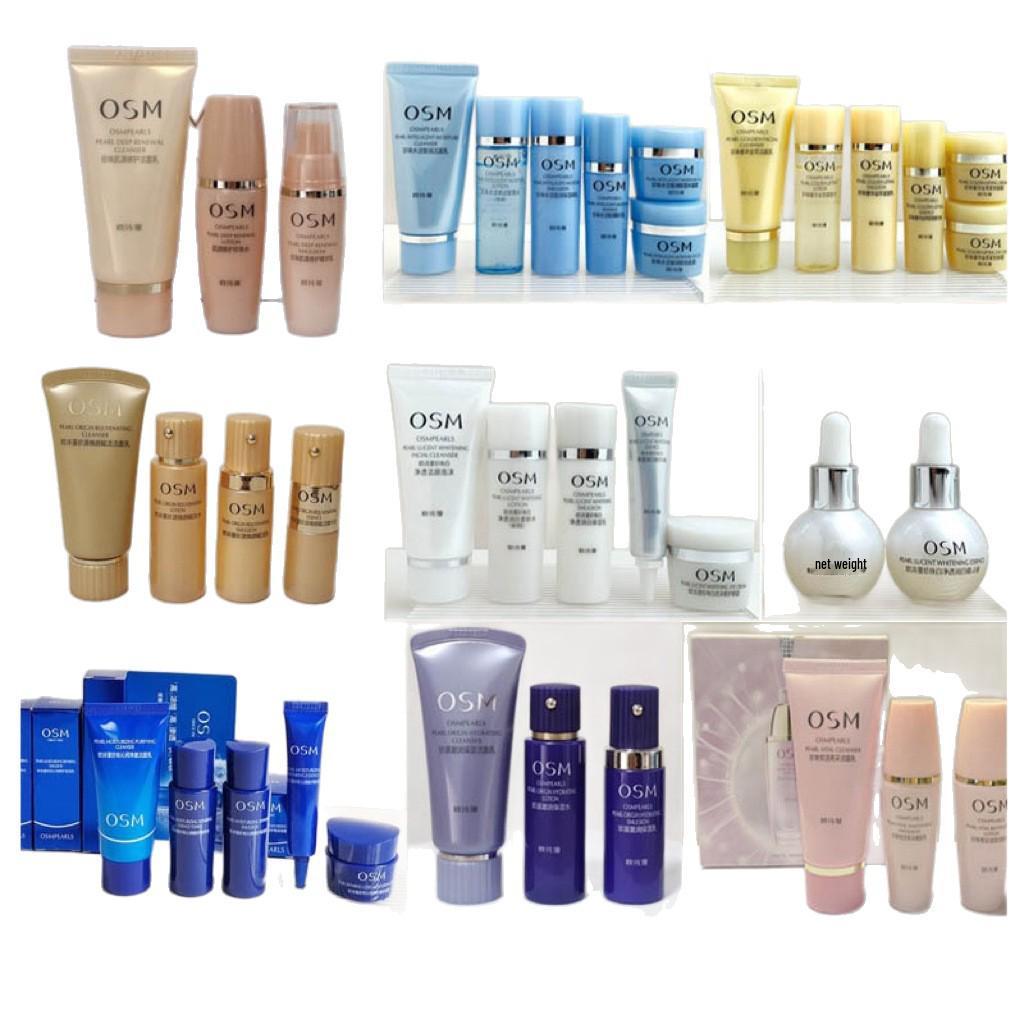 Travel-Size Lotion, Emulsion, Cleanser, Serum, and Cream Collection