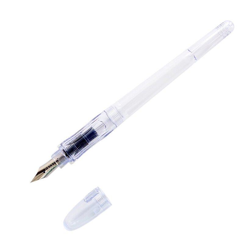 Pilot Fountain Calligraphy Pen Medium with Pen, (clear, Nib, CON-40 Adapter)