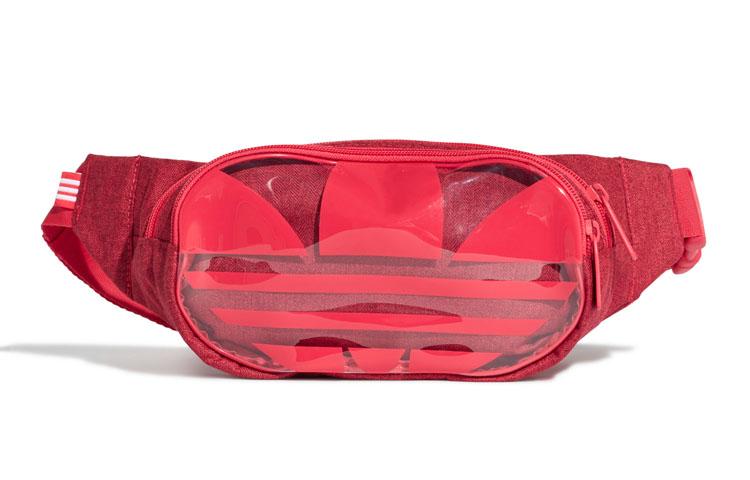 Adidas Originals Trefoil Polyester Shoulder Bag, Crossbody Bag, Fanny Pack Regular Unisex True Red GD4704