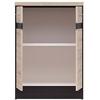 JUNONA 60 Cm Kitchen Base Unit - 2 Doors - Worktop - Sonoma Oak