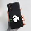 Casing For ZTE Blade A34 / A54 4G Phone Case Shell Aesthetic Cute Cat Astronaut Soft TPU Silicone Black Protective Cover Bumper