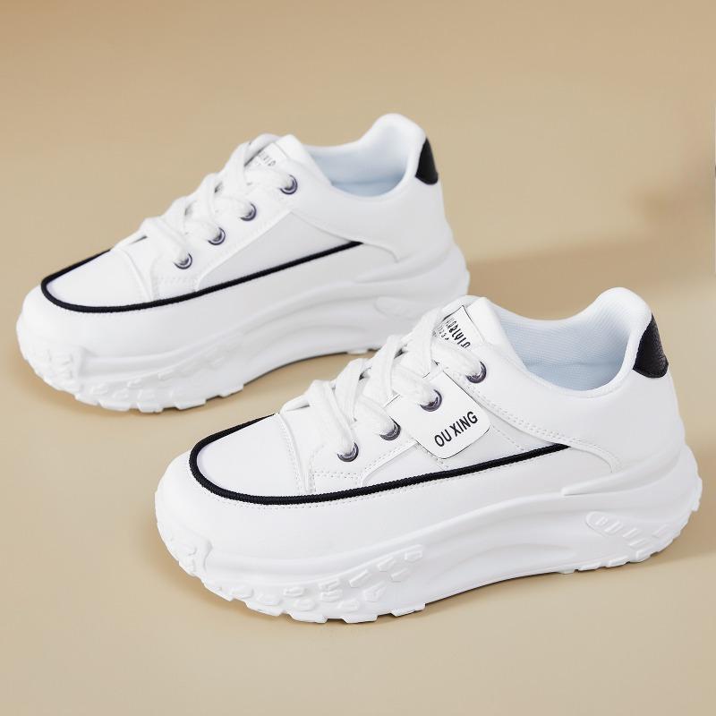 New Women's Shoes Versatile and Fashionable Shoes Thick-soled Shoes Soft-soled Single Shoes Casual Shoes