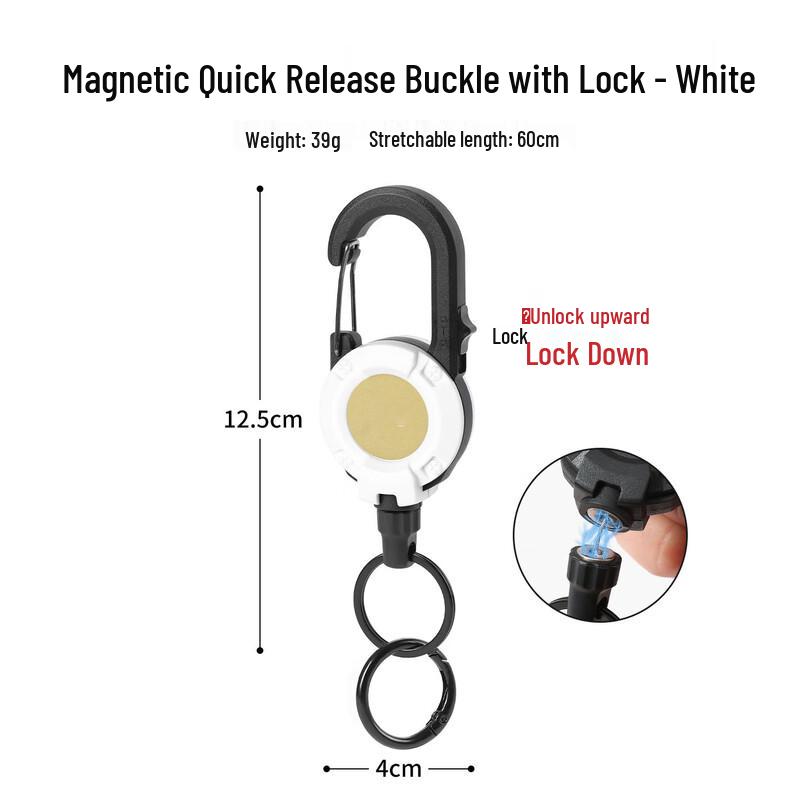 Outdoor Retractable Anti-Loss Gear Clip
