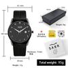 Sabr Arab Business Quartz Watch Men'S Simple Fashion Calendar Waterproof Ultra-Thin Watch