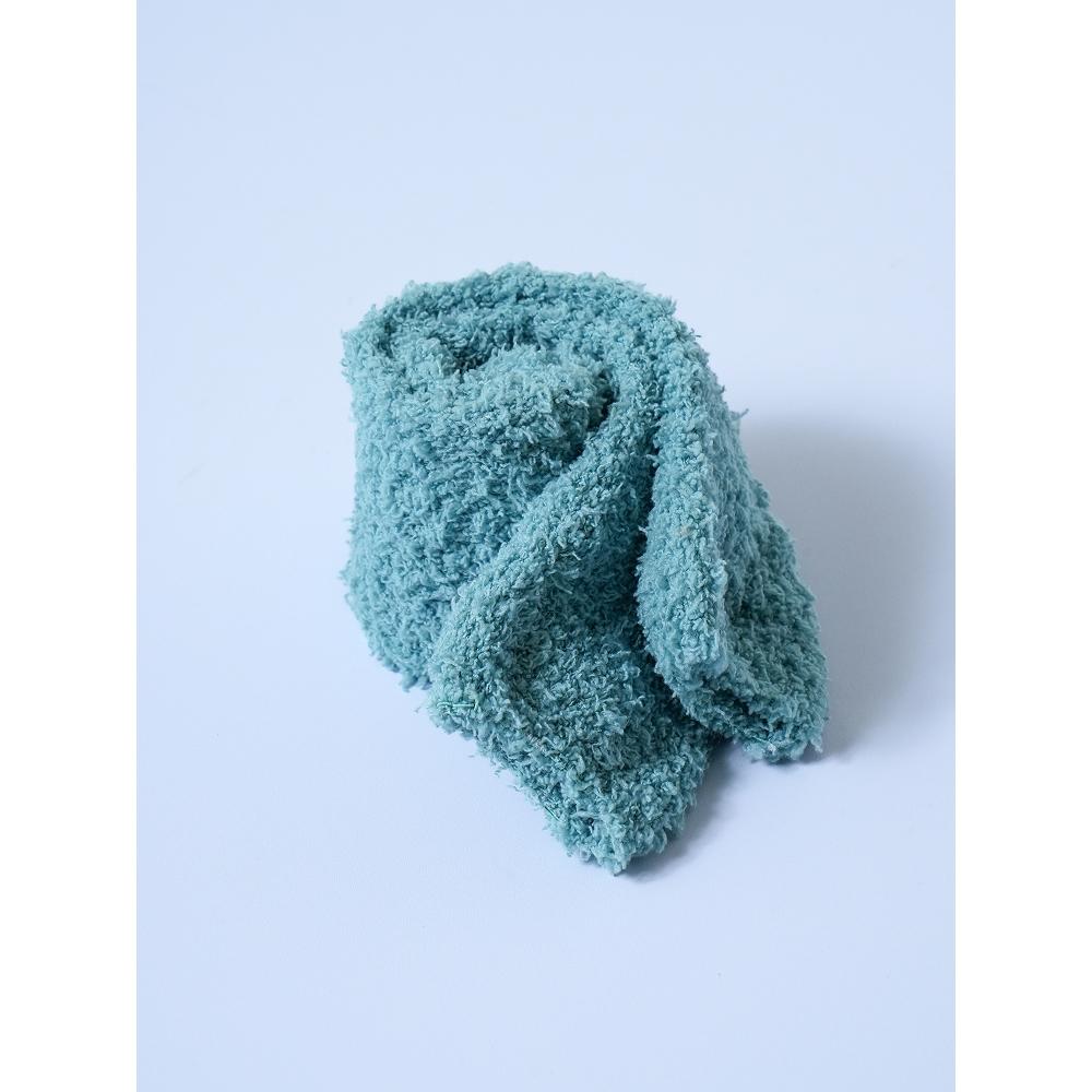 Daiso Basic Solid Sleep Socks Green