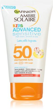 

солнцезащитное молочко для детей SPF 50 TU прозрачный
