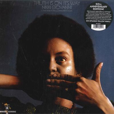תקליט LP NIKKI GIOVANNI & THE NEW YORK COMMU - Truth Is On Its Way MH8244 Modern Harmonic 2021 ארה"ב סול/פאנק