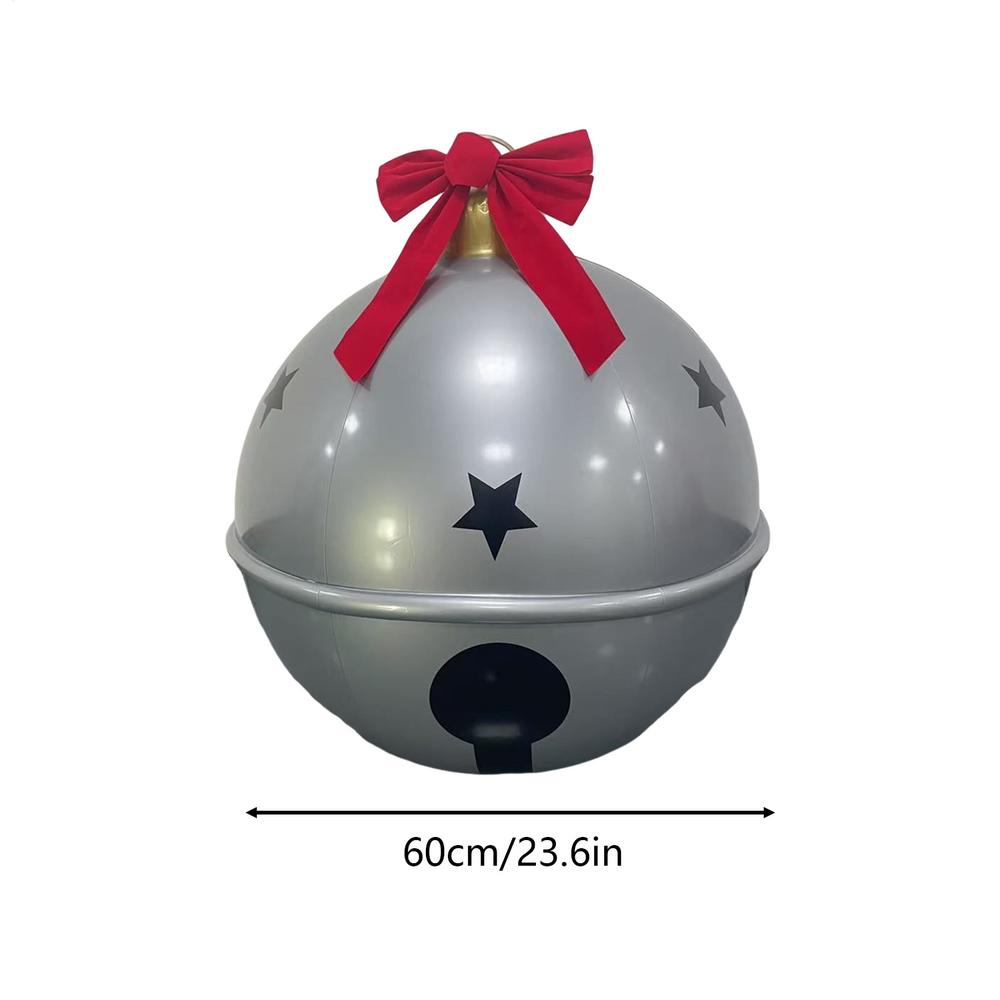 Blow Up Christmas Ornaments Waterproof Yard Decor Giant Inflatable Christmas Balls Outdoor Decor For Garden Yard Patio Porch