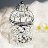 Iron Art Candle Holder Bird Cage Desktop Ornament Craft  Wedding Ornament