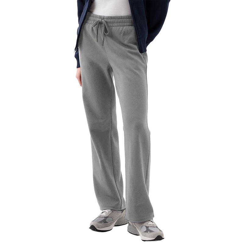 American Shiying Winter New Arrival Pure Color Fleece Casual Pants Women 2025 Sports Style Drawstring Straight-Leg Trousers Women