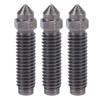 3Pcs Hardened Steel Nozzles Fit for Elegoo Centauri Carbon 3D Printer 0.2mm High Flowrate Printing Wear High Temp Proof