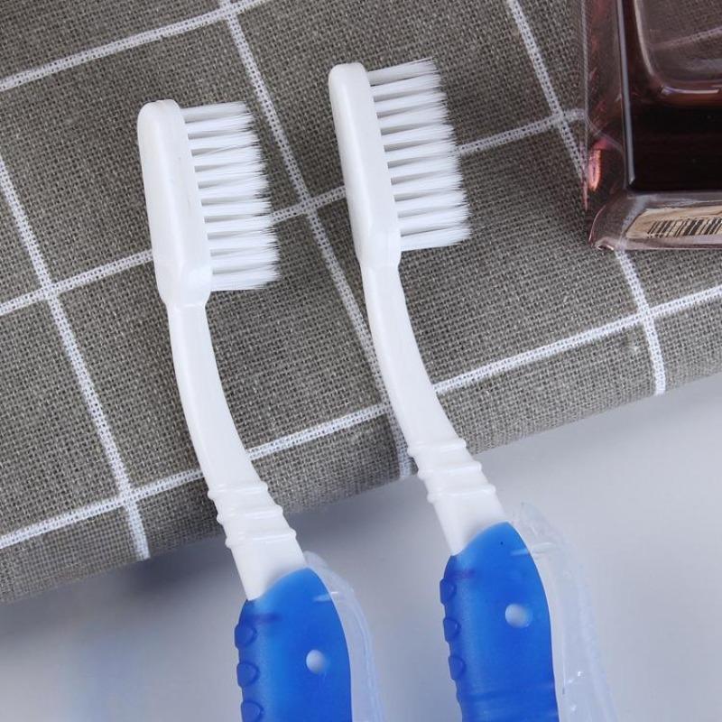 Disposable Toothbrush Travel Portable Foldable Soft Bristled Cross-border Toothbrush Foldable Toothbrush