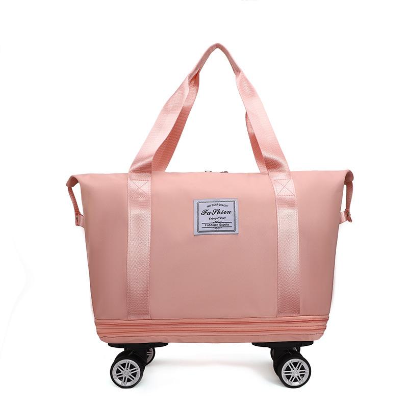 Cestovní taška univerzální kolečka expable line vysokoškolský student Li bag velká kapacita suché mokré separační úložný prostor obchodní cesty fitness taška