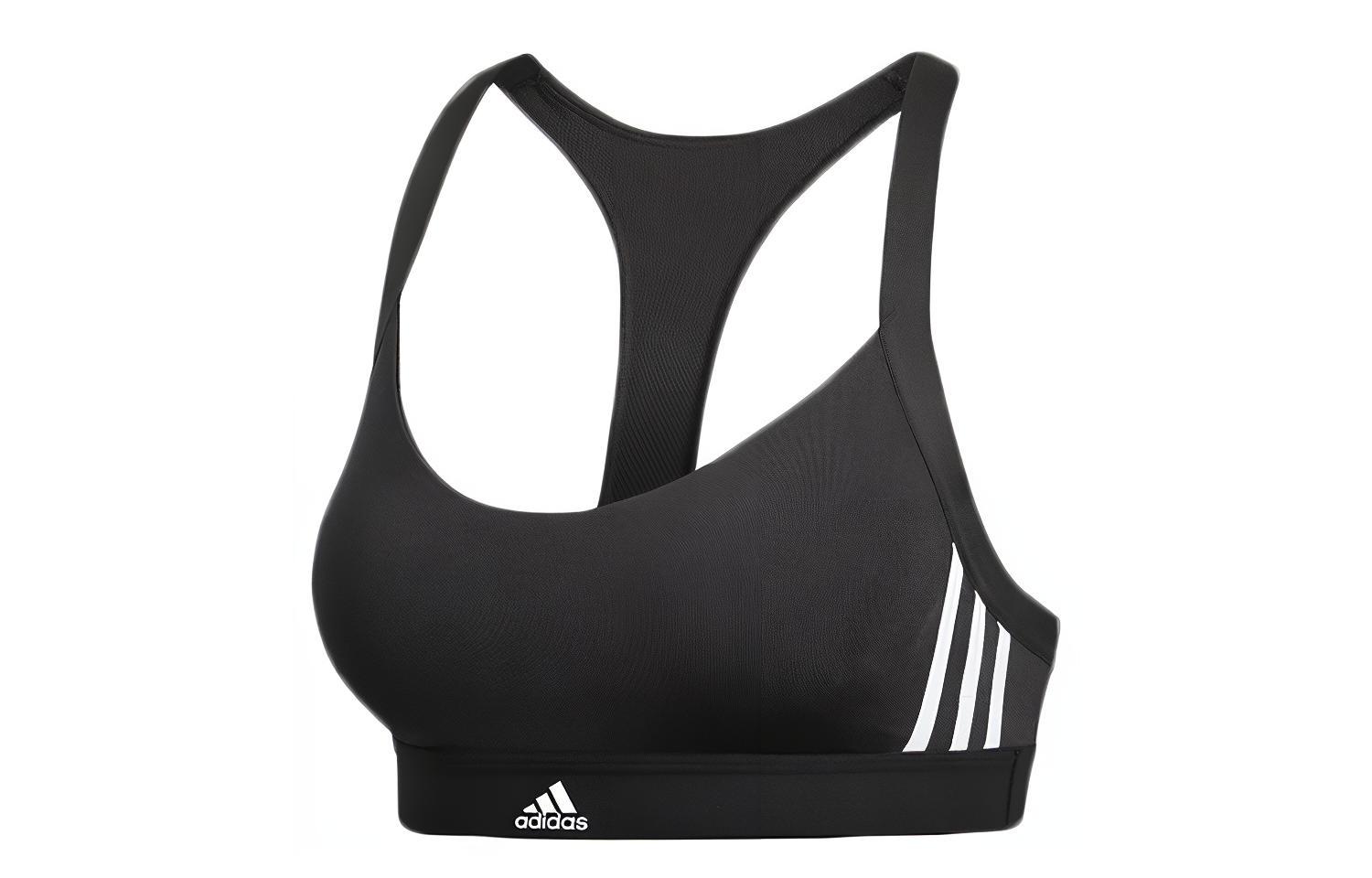 adidas ALL ME 3-STRIPES BRA Black DU1290 XS