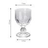 1PC Glass Cup Drinkware Medieval Goblet Premium Sense Retro Sparkling Fruit Wine Drinking Set Household Goods
