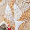 New Women'S Solid Color Halter Split Two-Piece Set, Tankini Explosion Swimsuit Swimsuit